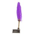 thumbnail image 4 of Feather Pen, Retro Elegant Replaceable Nibs Quill Pen Set  For Office For Home For School Purple, 4 of 8