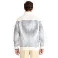 thumbnail image 2 of IZOD MENS QUARTER ZIP STRIPE SWEATER, 2 of 4
