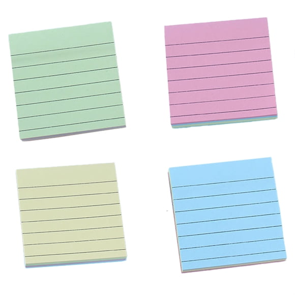 Binwennn Stick Notes Pads Christmas Postage Lot 10pc 3x3 Lightcolored Line Notes Direct Manufacturers Direct Index Stickers Tear Paper Brick