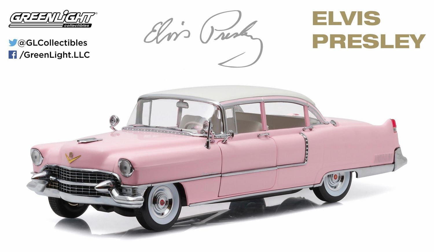 MRC 1955 Pink Cadillac 1/18 Elvis 【公式通販】