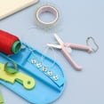 thumbnail image 4 of Ciseaux Pliants Portatifs Rétractables, Conception Télescopique Compacte pour Voyage, Poche de Transport, Lames en Acier Inoxydable, Outil de Coupe de Bureau Facile, Utilisation Sécuritaire, Petite Taille, 4 of 6