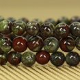 thumbnail image 4 of Bracelet Extensible Unisexe en Perles Rondes de 6 mm en Jaspe de Sang de Dragon Naturel de Qualité A 7 Pouces, 4 of 5
