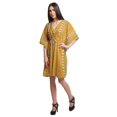 thumbnail image 3 of Moomaya Robe Courte de Caftan de Plage, Robe de Couverture Imprimée, Kaftan pour Femmes, Tenue de Plage, Couverture, 3 of 4