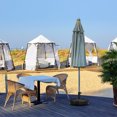 thumbnail image 3 of Costway Base de Parasol Ronde 20 Pieds' 23 L Remplie d'Eau avec Support, Mobilier de Patio Auto-Rempli, 3 of 9