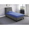 thumbnail image 2 of Lexicon Homelegance Bedding 7" Modern Fabric Full Mattress Set in Blue, 2 of 12