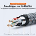 thumbnail image 3 of HLONK 19.6” USB Type-C to USB B 2.0 Printer Cable  Grey, 3 of 9