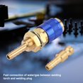 thumbnail image 2 of Ccdes Connector Fitting,Welding torch Quick Connector,M6 Gas & Water Quick Connector for MIG TIG Welder Torch Fitting For Welding Torch, 2 of 8