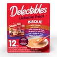 thumbnail image 1 of Delectables Non Seafood Bisque Wet Cat Treats Variety 12 Pack, 1 of 5