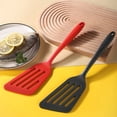 thumbnail image 4 of Oleegame 1PC Kitchen Utensils Set Silicone Stir Fry Spatula Steak Spatula Frying Spatula Leakage Spatula Kitchen Cooking Spatula Kitchen Tools Black, 4 of 4