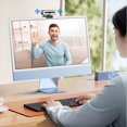 thumbnail image 4 of Full HD 4K PC Laptop Webcam Auto Focus Live Streaming Flexible Webcam for Computer PC Web Cam with Microphone, 4 of 7