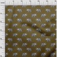 thumbnail image 2 of oneOone Viscose Jersey Fabric Elephant Block Print Fabric BTY 60 Inch Wide, 2 of 5