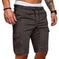 thumbnail image 1 of DPTALR Men's Plus Size Cargo Shorts Multi-Pockets Relaxed Summer Beach Shorts Pants, 1 of 7