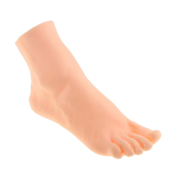 braveheart Foot Model Mannequin Foot Holder Foot Display Sock for Photography Prop Female Right skin Male Right