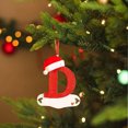 thumbnail image 4 of XZNGL Christmas Little Red Hat Letter Pendant DIY Writable Name 26 Letter Pendant 5PCS, 4 of 8