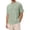 Green, variant on 2025 Men's Linen Solid Color Black Shirt Short Sleeve Crew Vintage T-Shirts Neck Beach Top Vintage Workout Shirts for Men T Shirt for Men