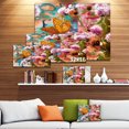 thumbnail image 3 of Papillon Jaune sur Fleurs de Chardon - Impression sur Toile d'Art Floral, 3 of 4