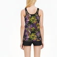 thumbnail image 4 of SBYOJLPB Womens 2 Piece Tankini Swimsuits Modest Coverage Bathing Suits Tank Top with Board Shorts, 4 of 5