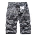 thumbnail image 1 of LSLJS Men's Plus Size Cargo Shorts Multi-Pockets Relaxed Summer Beach Shorts Pants, Gym Shorts Gifts for Men, 1 of 2