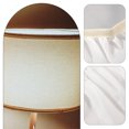 thumbnail image 4 of Miangastore Outil d'Ombrage Léger en Peva Blanc pour Lampe de Table 1Pcs 8.7X8.7X0.04 Po, 4 of 8