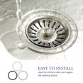 thumbnail image 3 of SKISUNO Kitchen Sink Seal Gasket Accessory With 6Pcs Plastic Rubber EVA Washers For Leak Prevention, 3 of 8