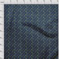 thumbnail image 4 of oneOone Tissu Popeline de Coton Bleu Dinosaure Coloré Matériel de Robe Imprimé Tissu au Mètre 56 Pouces de Large, 4 of 5