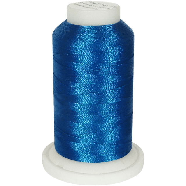 SuperB Fil à Broder en Polyester 40wt 1000m. Turquoise Foncé 697