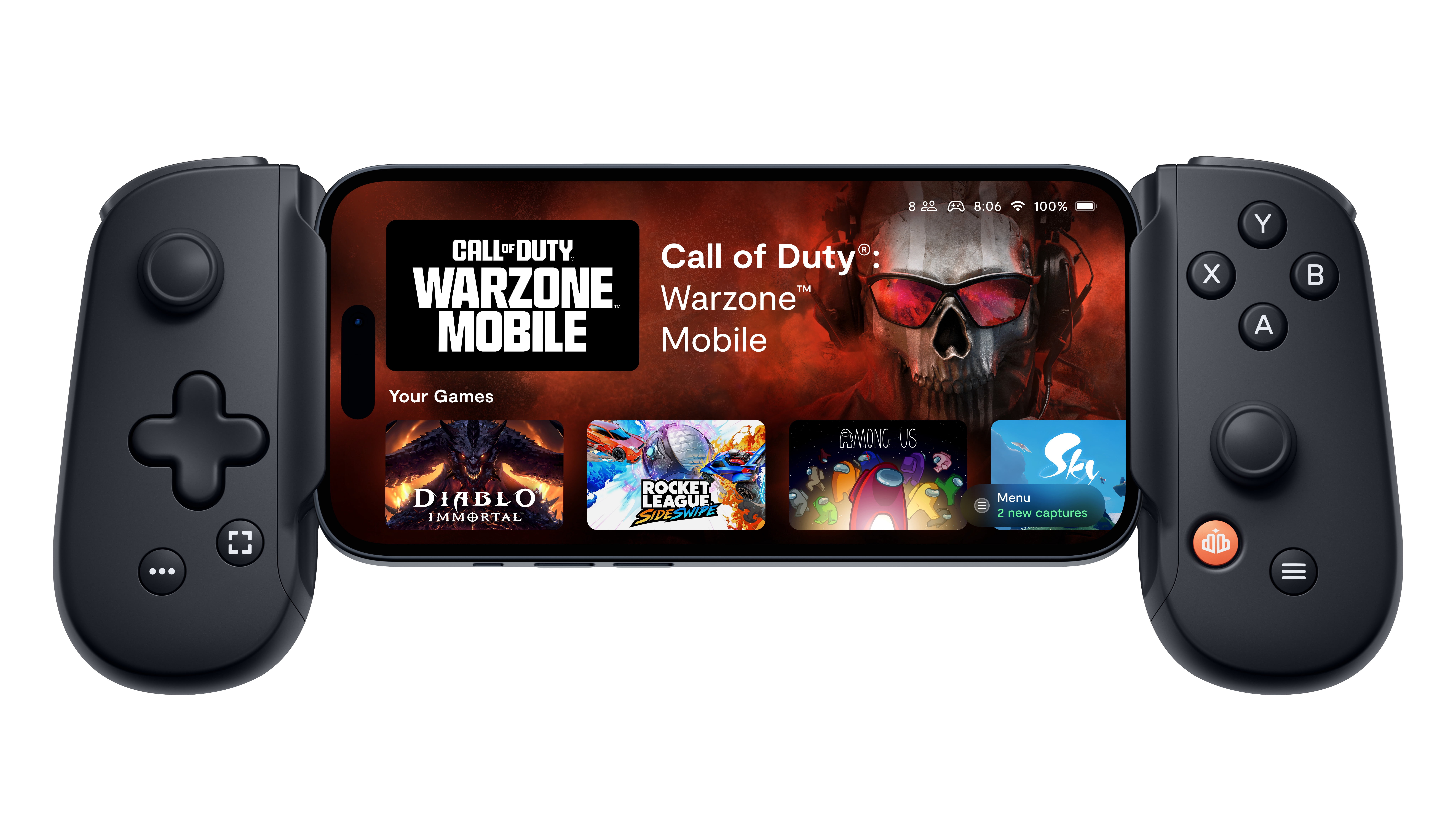 Backbone One (Lightning) Mobile Gaming Controller for iPhone - Black