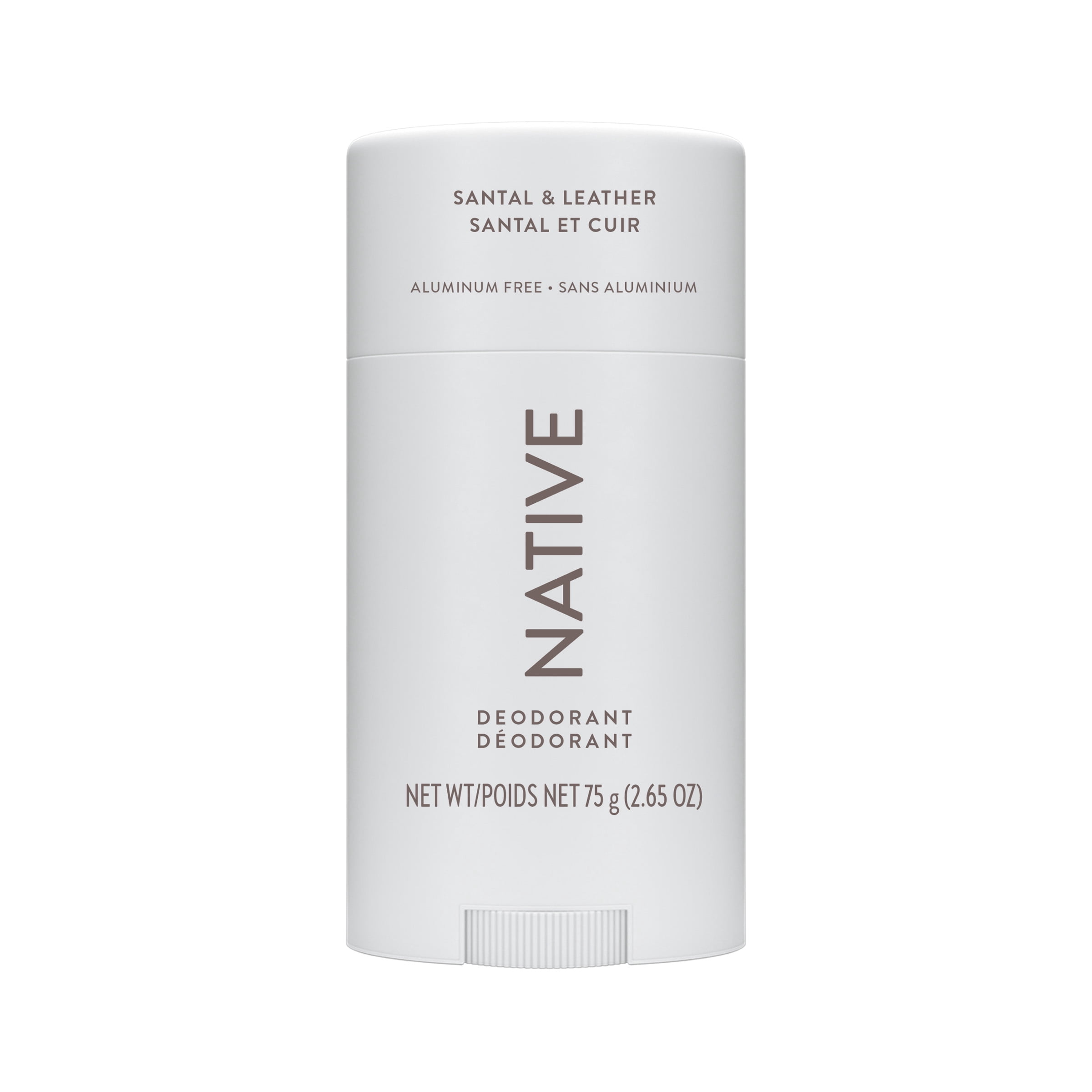 Native – Déodorant en bâton Santal et cuir – 75 g