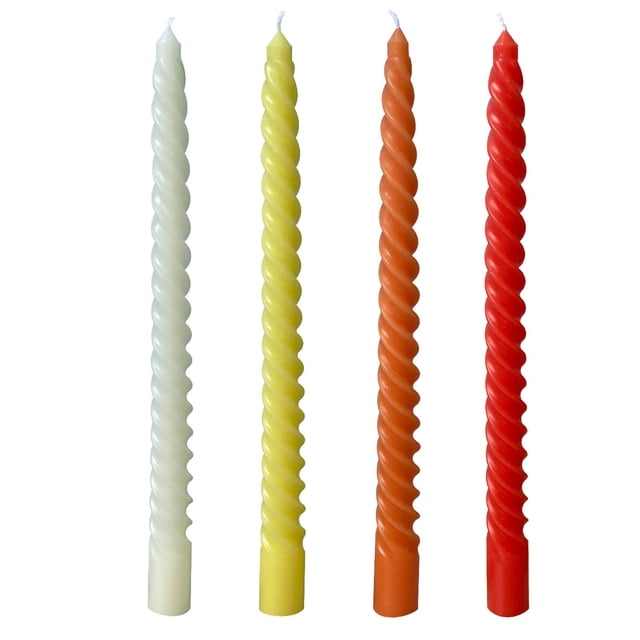 WRKEKC Clearance Long Thread Candle Wedding Banquet Party Holiday Decoration Set Of Four