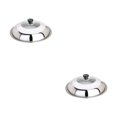 thumbnail image 3 of relayinert Couvercle de Pot en Acier Inoxydable Fiable et Polyvalent pour Cuisiner Robuste et Durable 2Set, 3 of 6