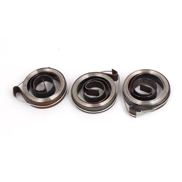 Unique Bargains Repair 8' Length Metal Drill Press Quill Feed Return Coil Spring Assembly 3Pcs
