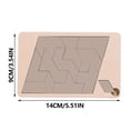 thumbnail image 3 of Triangle Puzzle Solving The Wooden Puzzle Irregular Shape Square Disappearing Triangle Triangulator Brain Teaser Game For And, 3 of 7