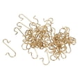 thumbnail image 4 of 50Pcs S Crochets Nouvelle Forme 3 Couleurs Quantité Suffisante Résistant à l'Usure Multi Fonctionnel S Crochets pour la Décoration DIYGold, 4 of 10