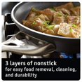 thumbnail image 1 of Calphalon Contemporary Hard-Anodized Aluminum Nonstick Cookware, Omelette Pan, 10-inch and 12-inch Set, Black, 1 of 5