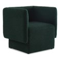 thumbnail image 1 of Meridian Furniture Vera Green Boucle Fabric Accent Chair, 1 of 12