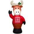 thumbnail image 1 of Élan gonflable de Noël pour jardin Airblown avec pull, 1 of 5