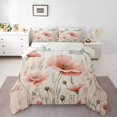 thumbnail image 1 of Erosebridal Ensembles de Literie Chic Libellule Très Grand avec Couette pour Filles, Insert de Couette Floral Rose, Réversible 3 Pcs, Super Confortable, 1 of 7