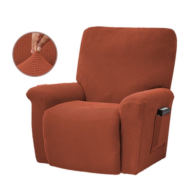 CHOK Stretch Recliner Sofa Covers Non Slip Furniture Protector Soft Thick Covers with Elastic For Home New
