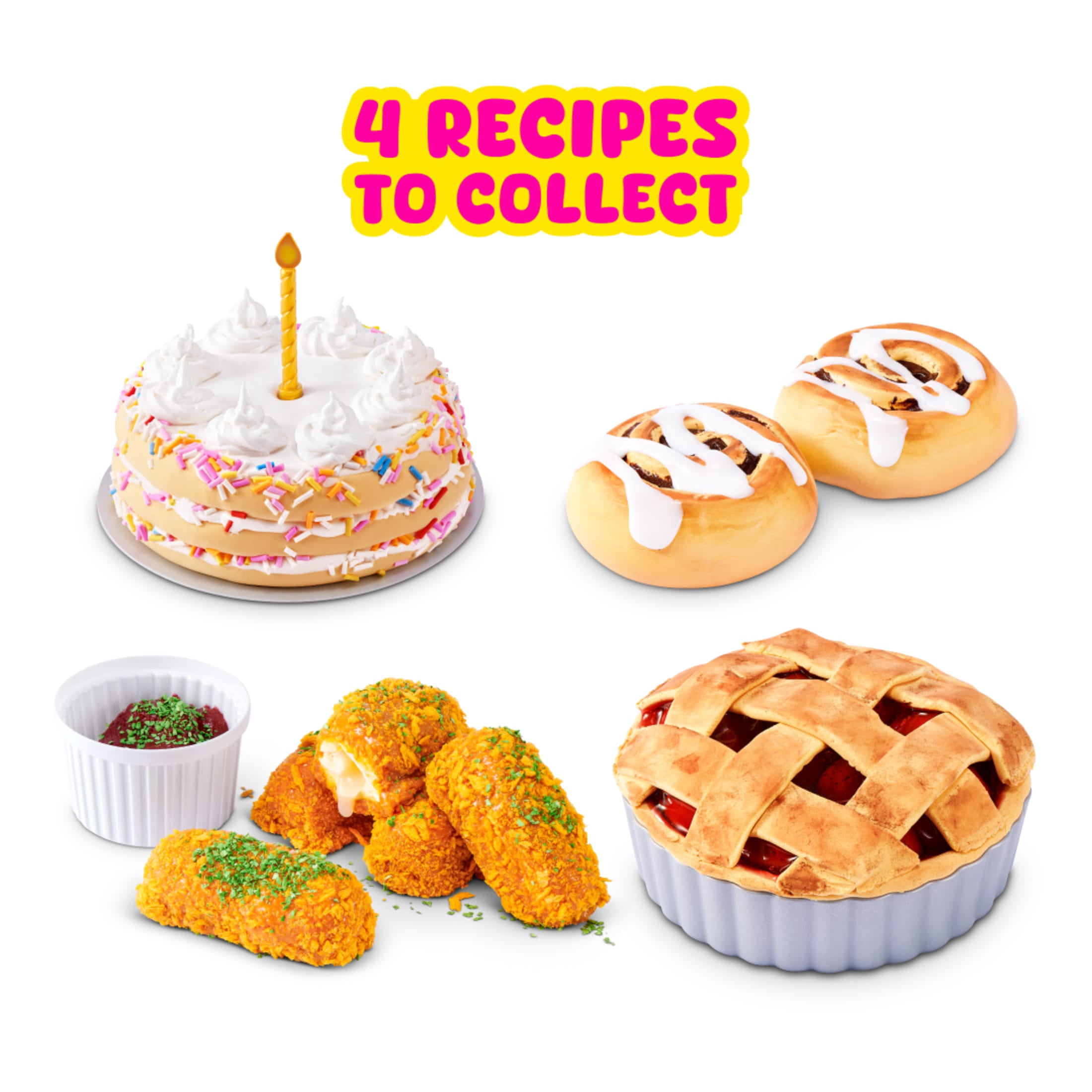 Slime Mart Shopping Bag Cinnamon Rolls by ZURU - Play Food Themed DIY Slime Kit for Kids Ages 6+