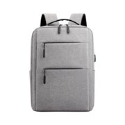 Qocolhg Travel Laptop Backpack, Business Anti Theft Slim Sturdy Laptops Backpack with USB Charging Port, Water Resistant College School Computer Bag Gift for Men & Women Fits 15.6 Inch Notebook