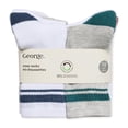thumbnail image 1 of George Boys' Crew Socks 10-Pack, 1 of 4