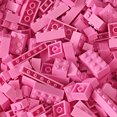 thumbnail image 1 of 120/240PCS Building Blocks Lot Pack City Classic Bricks Sorted By Color Bricks Block Plate Creative Toy Compatible with Legoeds,pink,250g-240pcs, 1 of 7