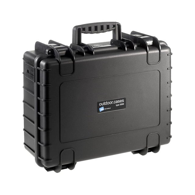 B&W International 5000/B/SI Hard Plastic Outdoor Case with Removable SI Insert