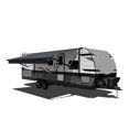 thumbnail image 1 of 17 Black Vinyl Canopy Awning Fabric, 1 of 2