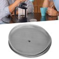 thumbnail image 4 of Filtre à Café en Acier Inoxydable, Contact Uniforme, Filtre à Café Réutilisable, pour École Café Maison Bureau 80 Mailles, 4 of 8