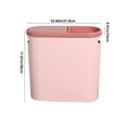 thumbnail image 3 of Yhmxh Kitchen Gadgets Kitchen Gifts Kitchen Essentials Bathroom Trash Can Contactless Trash Can Large Capacity Trash Can Living Room Trash Can Thickened Trash Can garbage can, 3 of 6