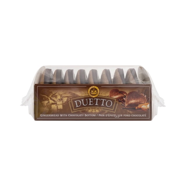 Duetto Gingerbread with Chocolate Bottom, 180g