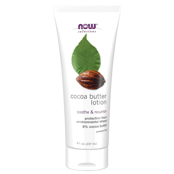 NOW Foods - Cocoa Butter Lotion - 8 fl. oz.