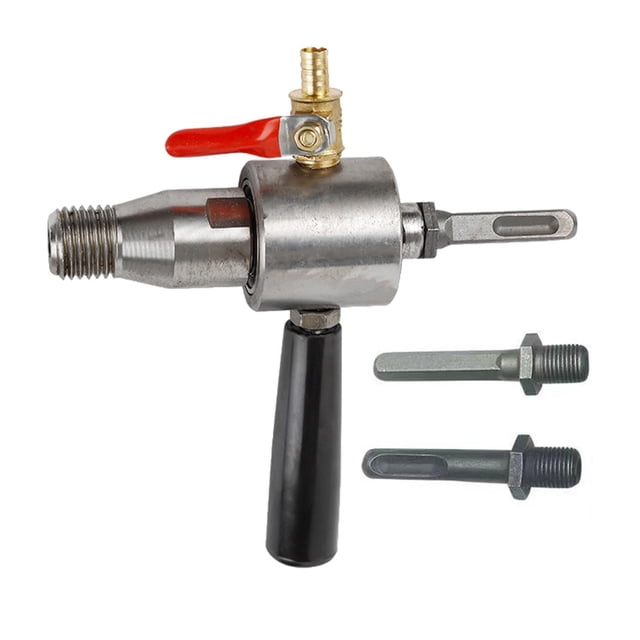 GROWTH TANK Perceuse Électrique Outil de Perceuse à Eau Adaptateur de Foret Accessoire Ajustable Robuste Polyvalent Tête de Connexion de Marteau Électrique avec 3 Poignées