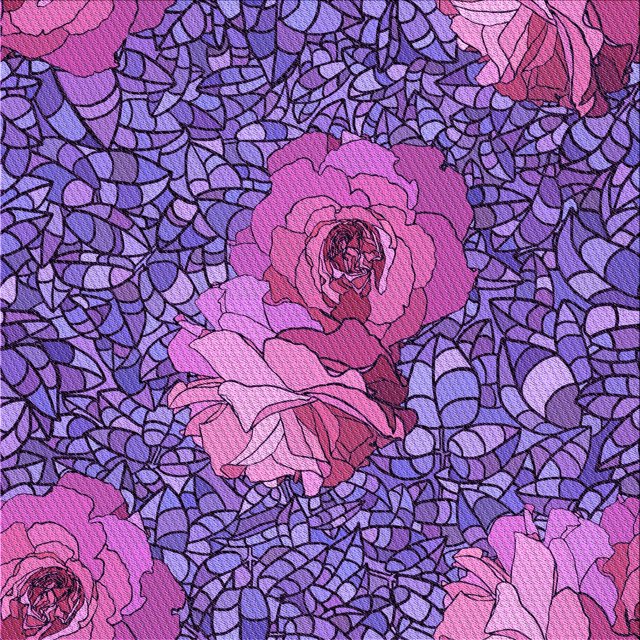 Ahgly Company Tapis d'Intérieur Lavable en Machine Carré Transitionnel Magenta Foncé Violet, 4 Pieds Carré